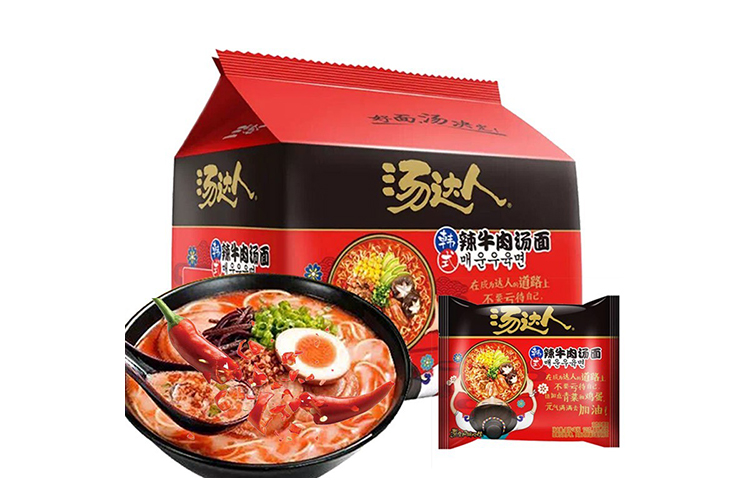 汤达人韩式辣牛肉汤面 125G